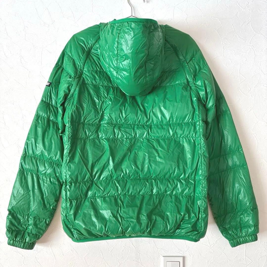 美品 ジャックバニー ダウンジャケット 2way 緑 シーズンオフ