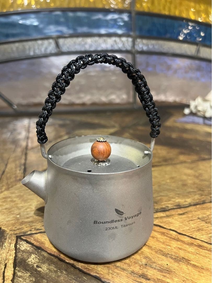 Boundless Voyage 230ml チタン 急須 ミニ チタン 茶こし