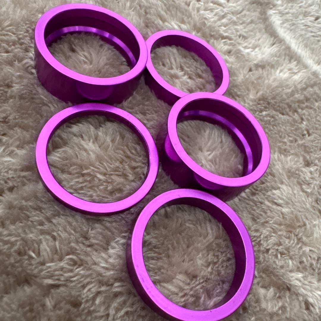 1-1/8クリスキング ヘッドスペーサー chrisking 3D Violet