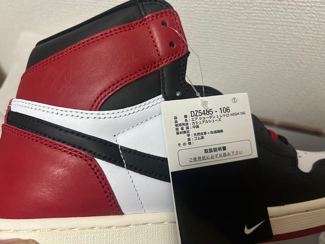 シューズ(男性用) Nike Air Jordan 1 High OG DZ5485-106