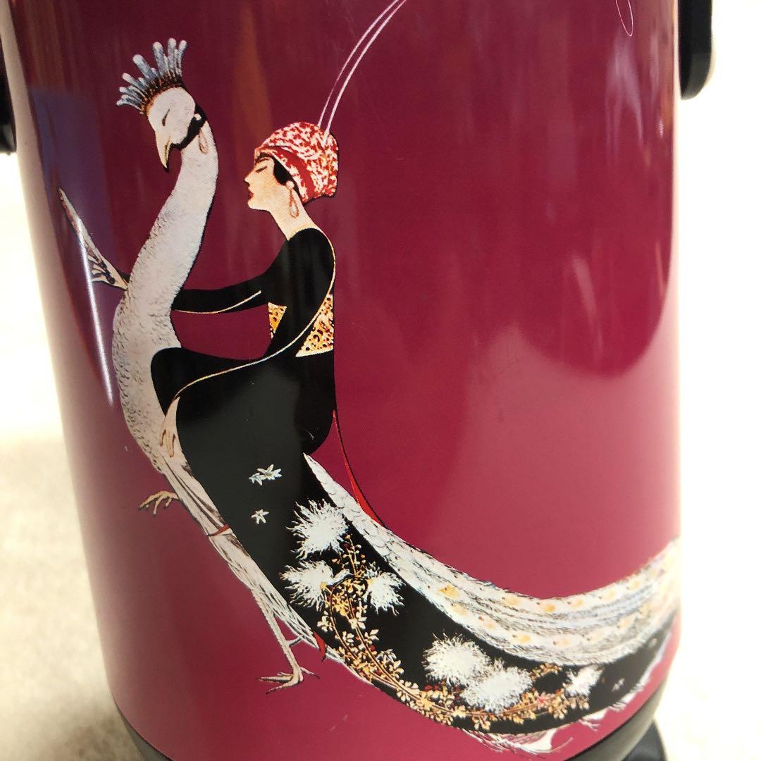 アイスポット　氷入れ　ウイスキー　焼酎　着物　昭和　ヴォーグ　ダイア　アート　紫