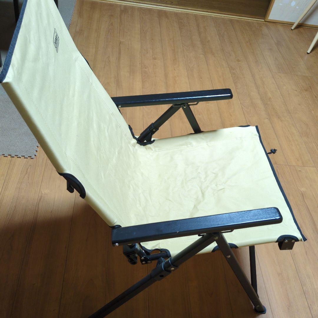 Coleman 折りたたみチェア クリーム色