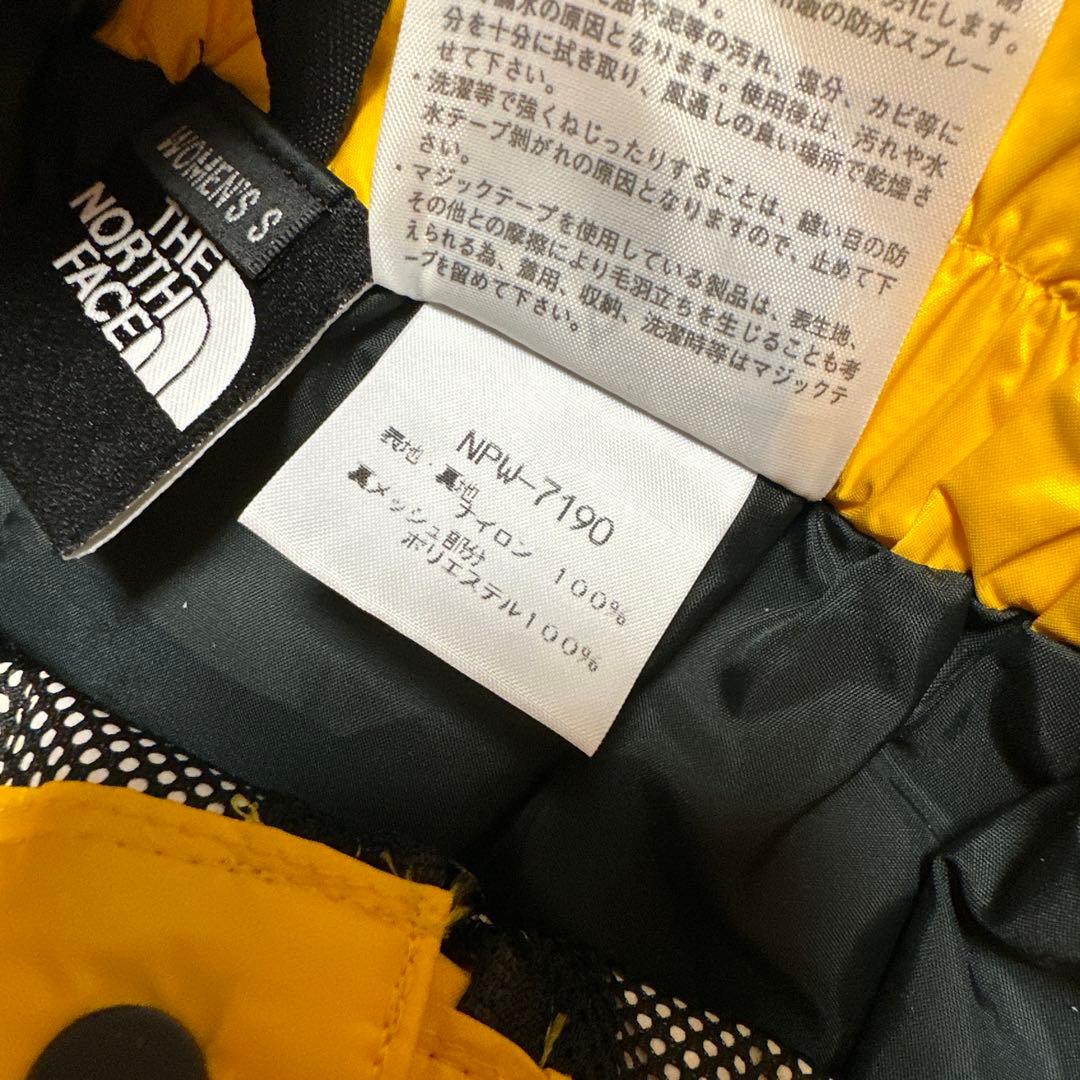 希少　日本製　S THE NORTH FACE ゴアテックス　NP-7190