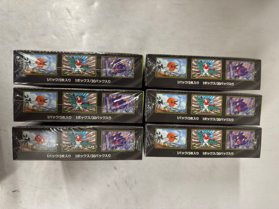 ポケモンカード ムニキスゼロ 6BOX シュリンク付き