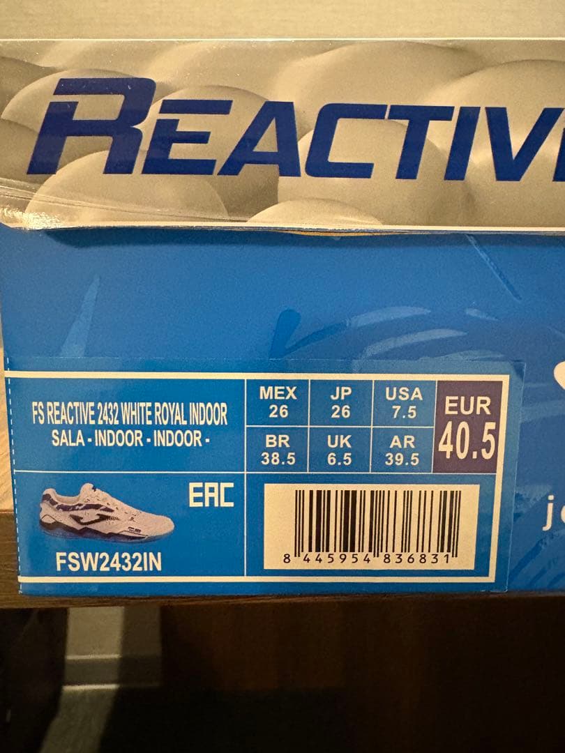 JOMA/ホマ フットサルシューズ FS REACTIVE 2432