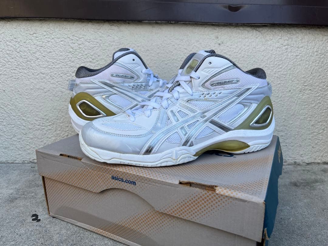 新品 ASICS GELBURST SLASH ホワイト/シルバー 29.5cm