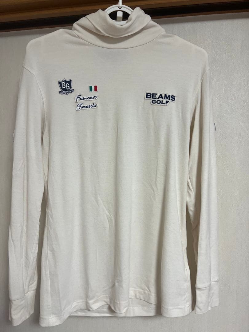 【ネイビー＆ホワイト セット】BEAMS GOLF タートルネック M