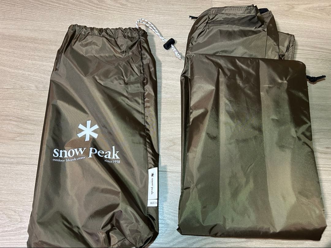 スノーピーク peak アメニティドーム マットシートセット Mサイズ