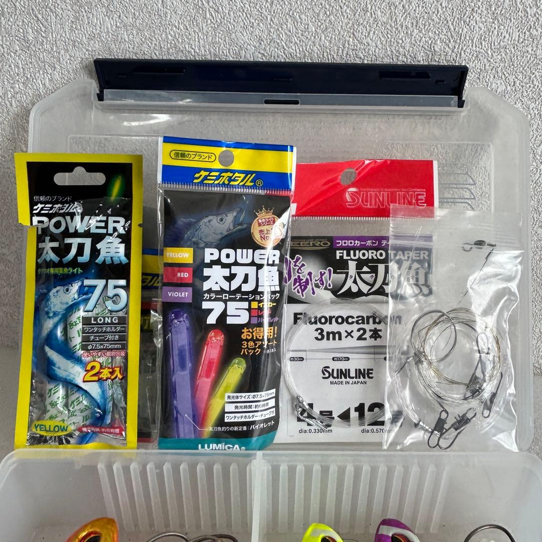 タチウオテンヤ 40g〜60g セット ダイワ ケース付き 美品 初めてセット