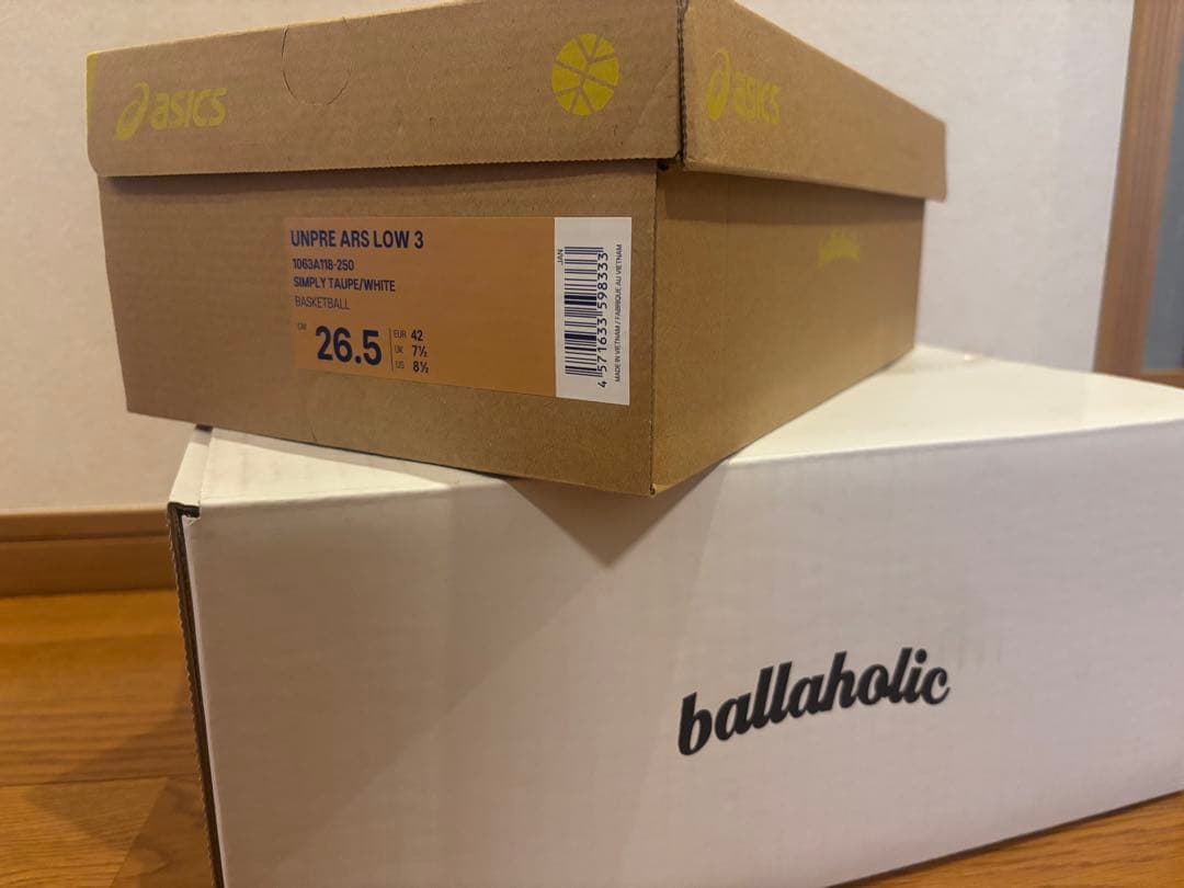 ASICS × ballaholic UNPRE ARS LOW 3 26.5