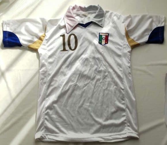 古着　イタリア代表　ロベルト・バッジョ　10番　アウェイ　遠征　R.BAGGIO