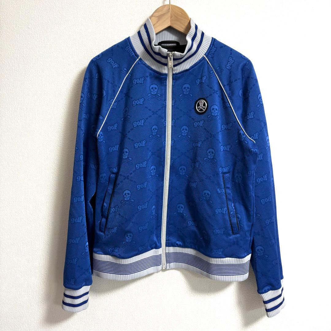 MARK & LONA✨スカルパターン　Ruler JQ Jersey ブルー