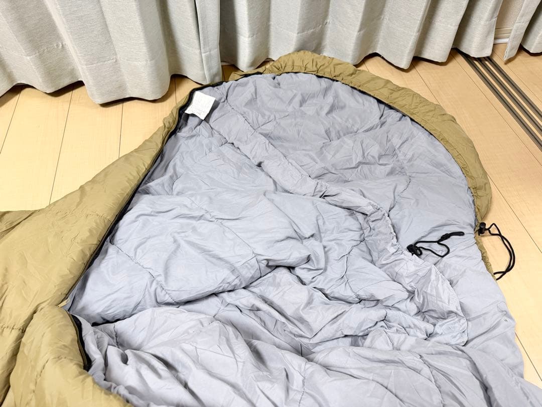 良品 BUNDOK カワセ シュラフ 寝袋 マミー型 2個セット