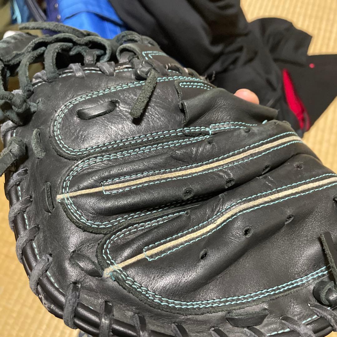 ZETT 黒　軟式グローブ　 右投げ用