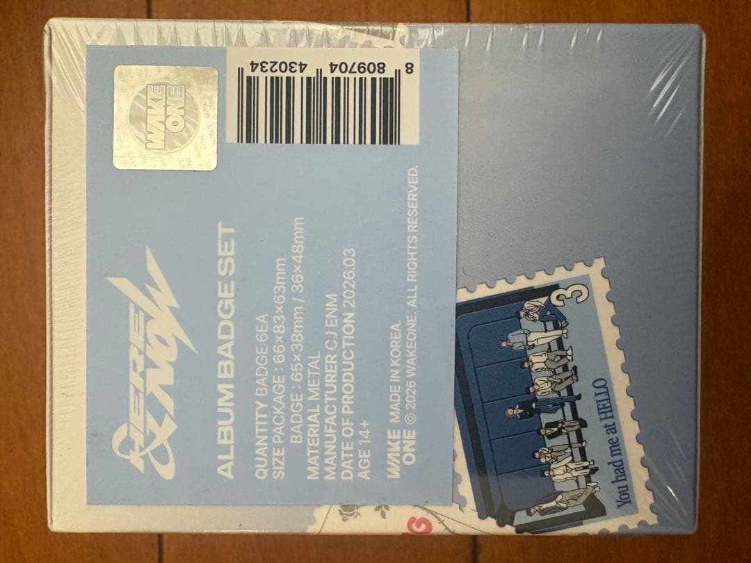 zb1 ゼベワン　MD ソウルコン　album badge set バッチ