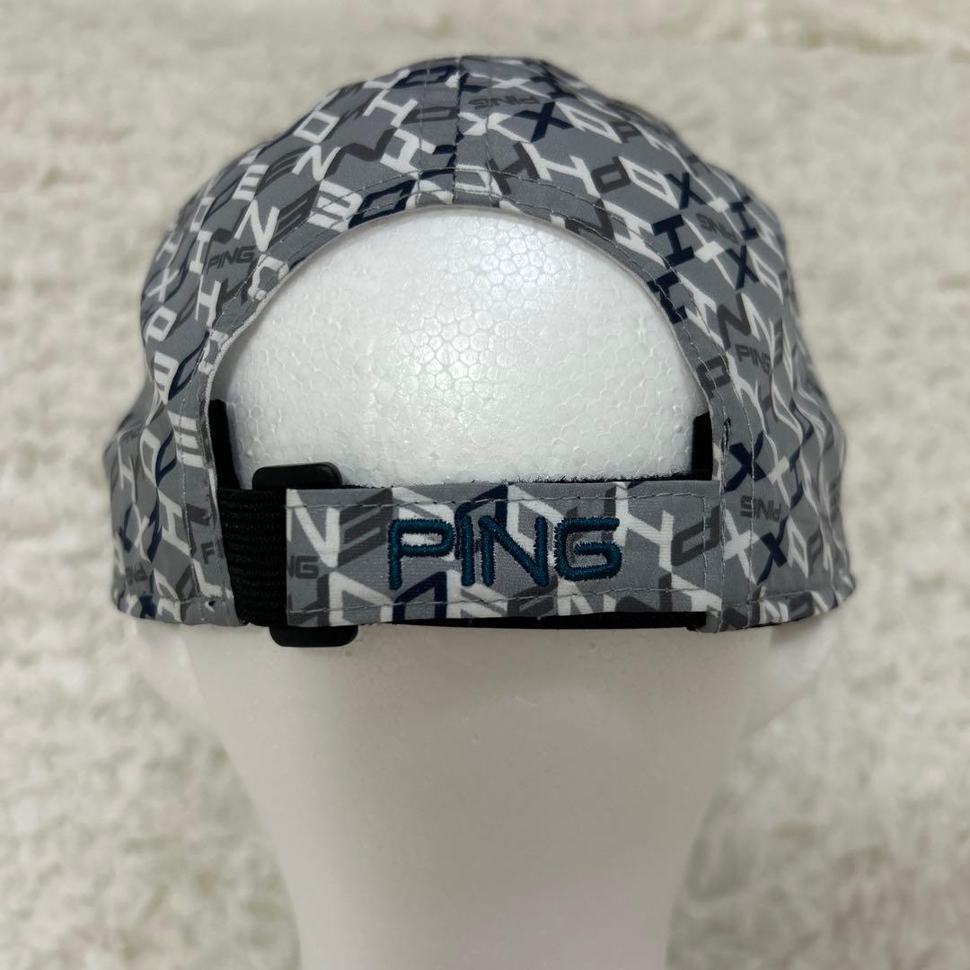 【新品・未使用品】 PING キャップ グレー　非売品
