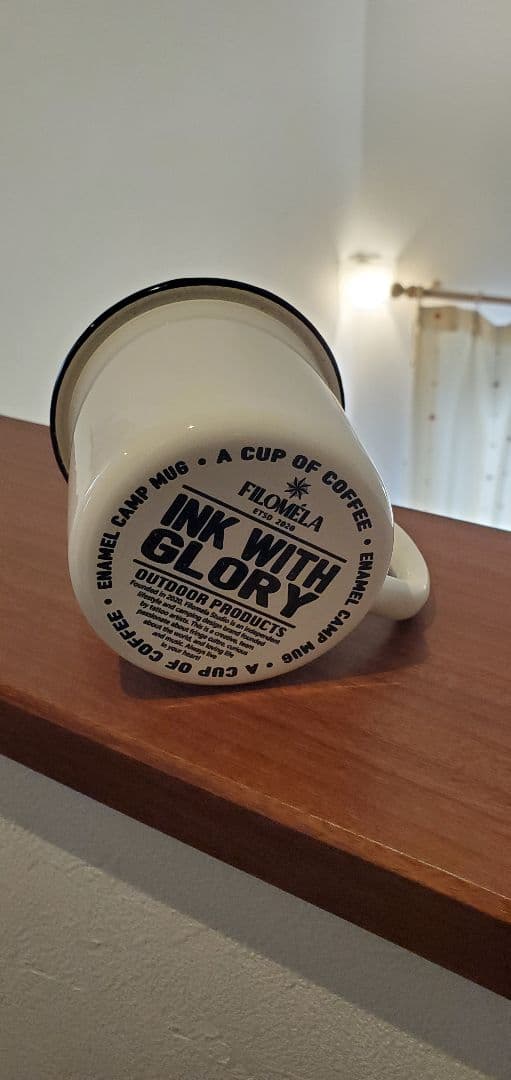 ネルデザインワークス フィロメラ 琺瑯mug Cup キャンプ アウトドア