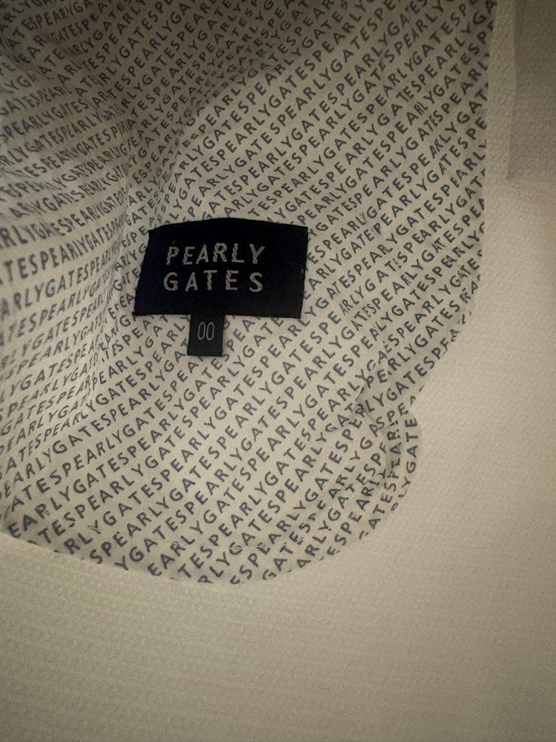 PGロゴ刺繍 ホワイトスカート