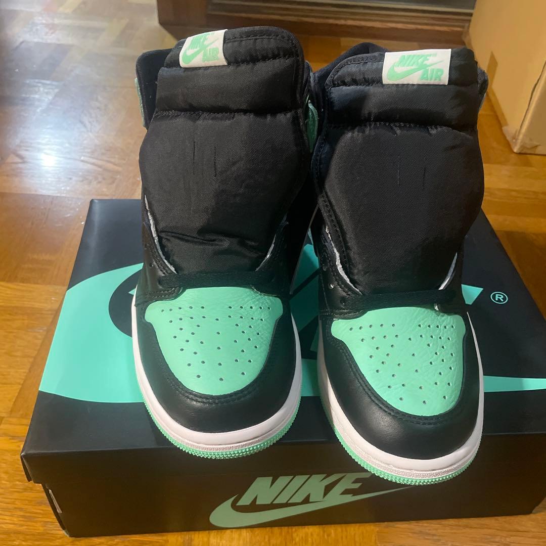 シューズ(男性用) Nike Air Jordan 1 High OG \"Green Glow\"
