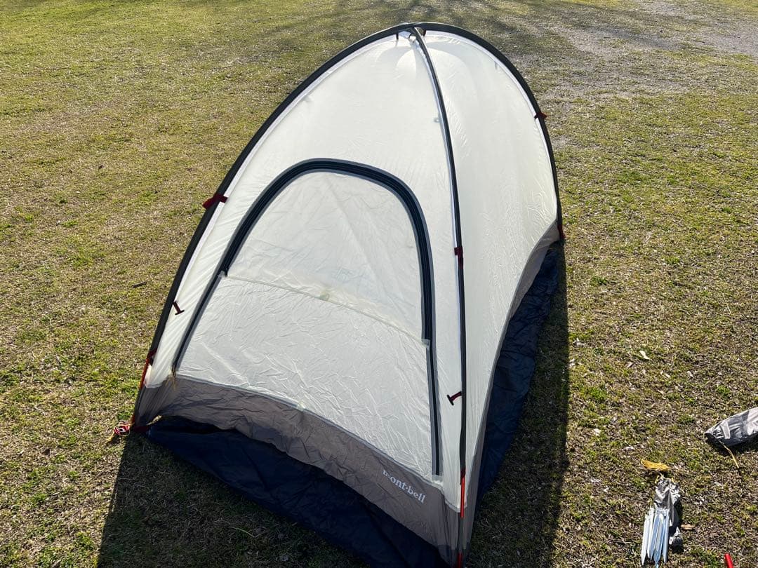 ステラリッジ2型　アイボリー　ロフト　グランドシート付きmont-bell 旧型