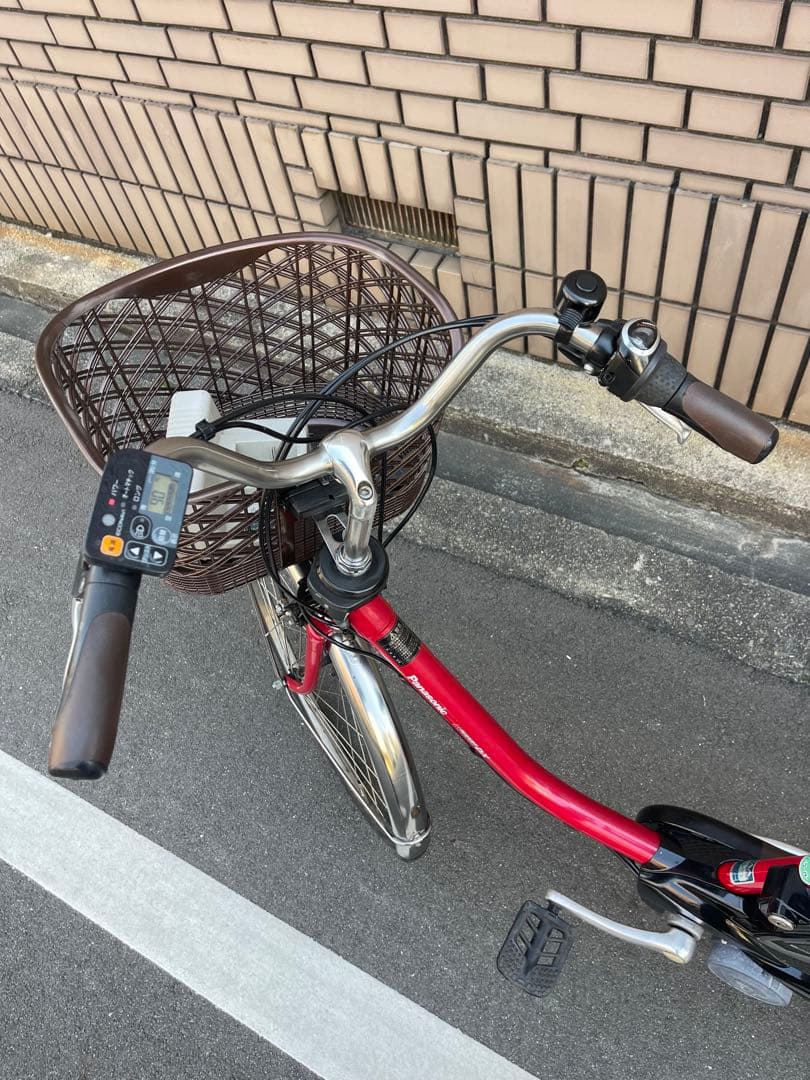 8.9ahパナソニック電動アシスト自転車24インチ