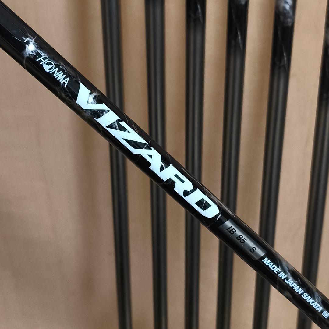 美品ホンマツアーワールドTW737Vs アイアン7本 VIZARD IB 85S