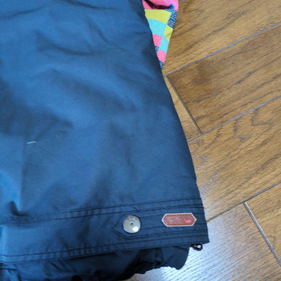 ROXY　スノボウェア　上下セット　Ｍ　ボーダー　イエロー