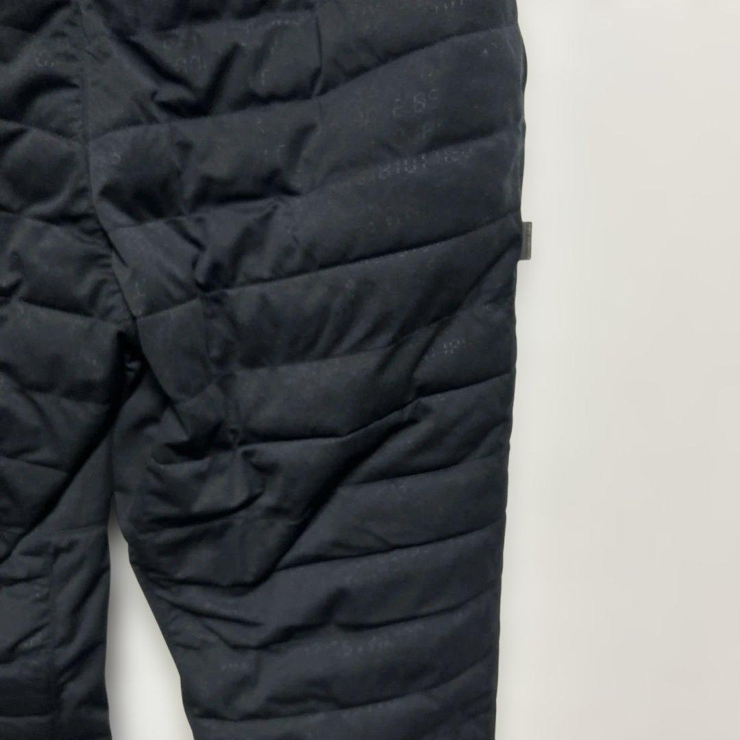 美品 ニューバランスゴルフ 中綿パンツ 黒 サイズ3 メンズ NBロゴ 撥水