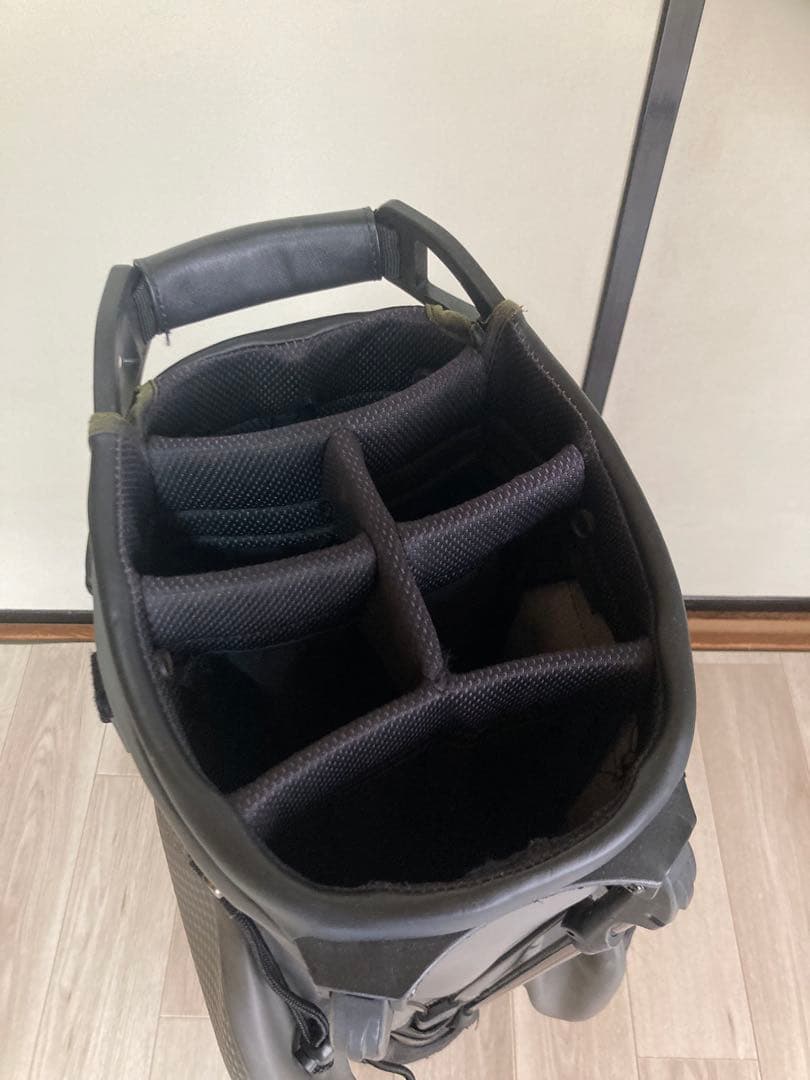 Vessel キャディバッグ グレースタンドフード無し使用感有り