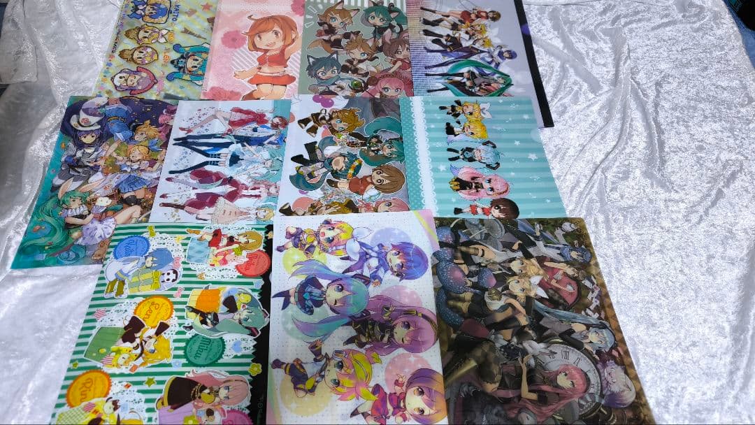 (バラ売り不可)初音ミク　クリアファイル50枚超　千本桜