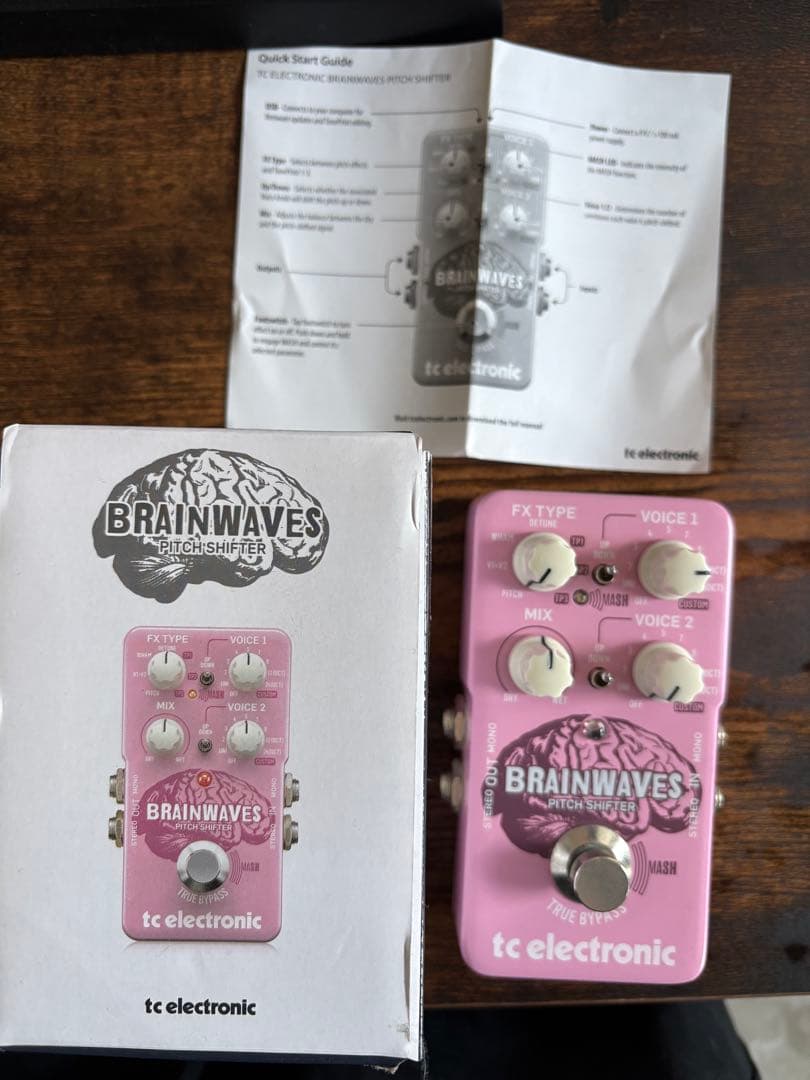 ギター tc electronic Brainwaves Pitch Shifter