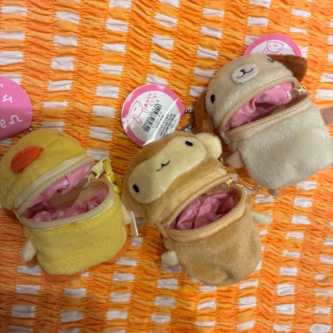シナダ　平成レトロ　ミニアニマル　マスコットキーチェーン　6こ