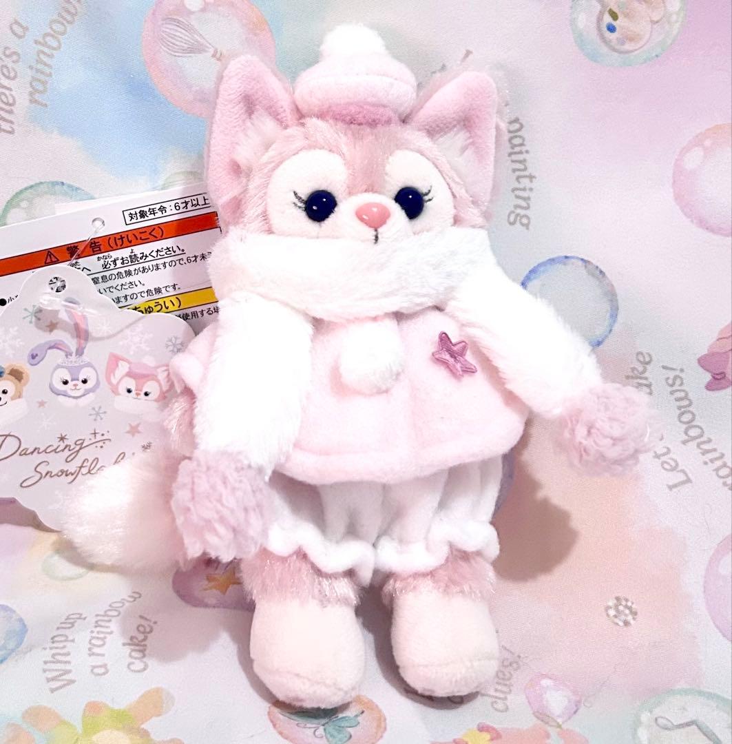 お顔厳選♡ リーナベル ぬいぐるみバッジ　ダンシングスノーフレークス