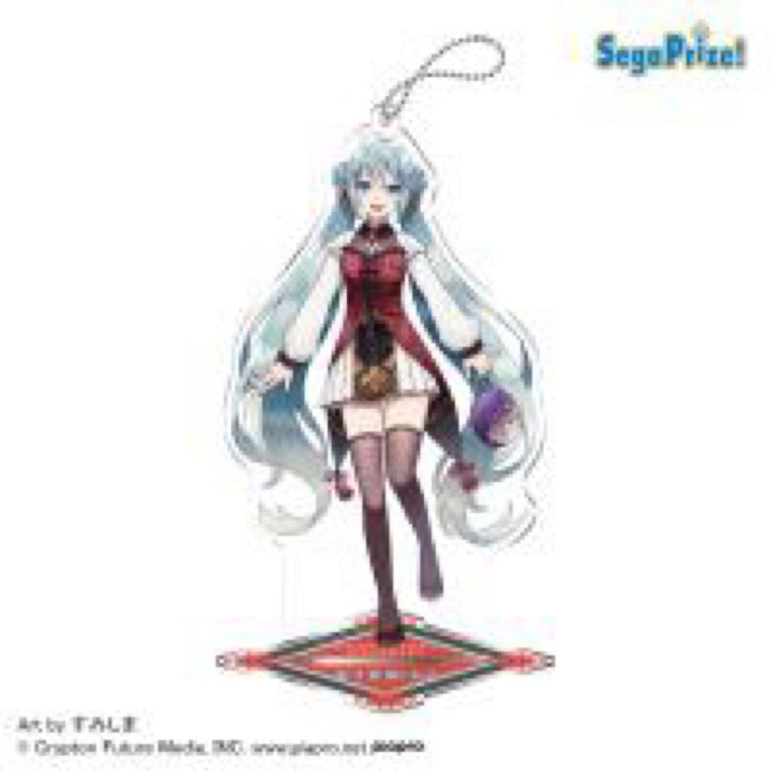 【プライズ】初音ミク スタンド付ビッグクリアキーチェーン－モダンチャイナ－