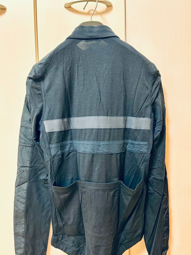 Rapha ブルベ　ロングスリーブジャージー　サイズS ネイビー　美品