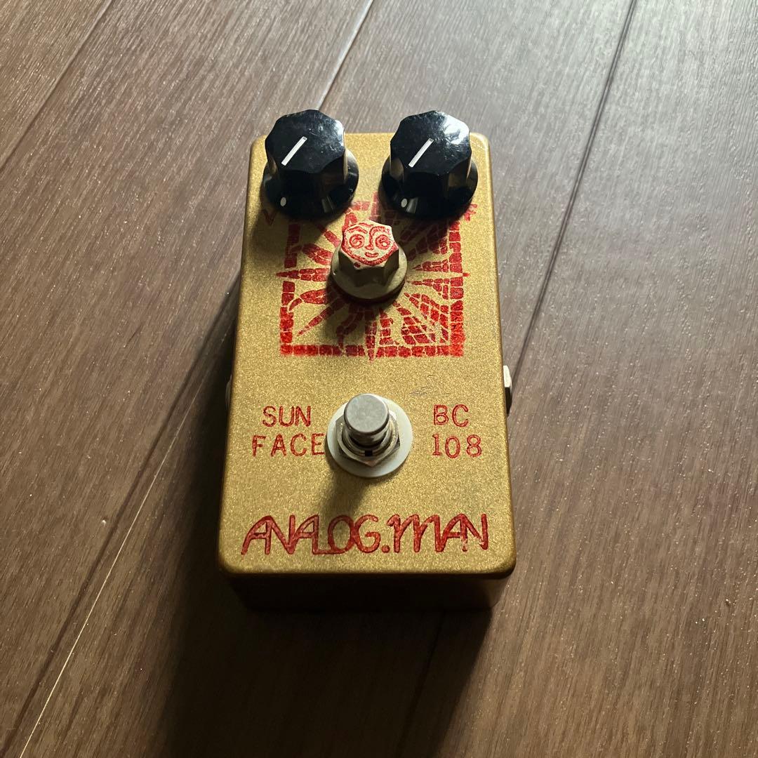 ギター Analogman Sunface BC108