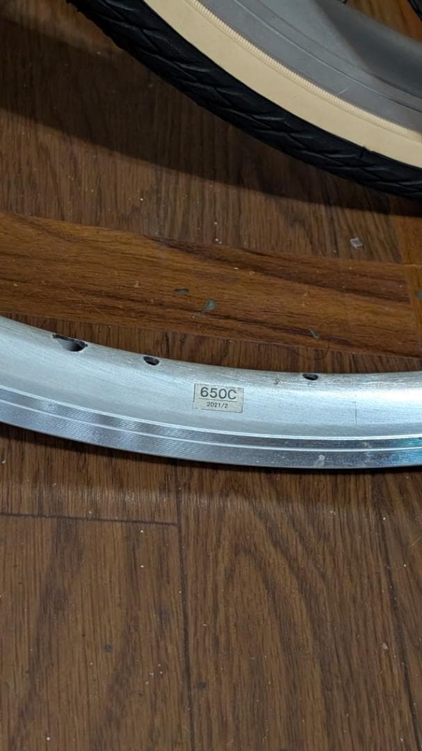タイヤ・チューブ・後輪・リム　６５０C タイプ