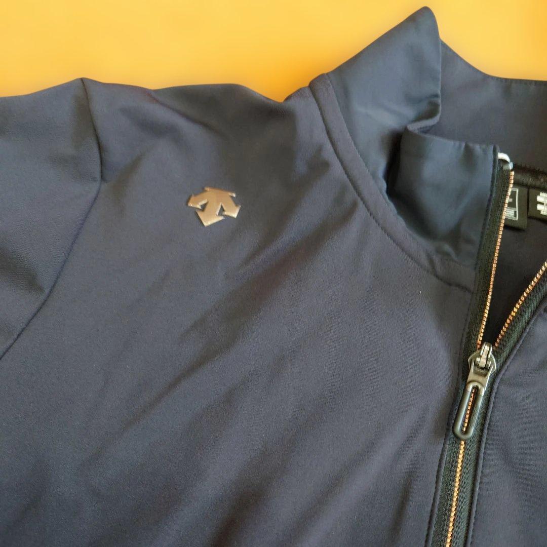 美品　デサントゴルフ　美ラインブルゾン　ストレッチ　ジャケット