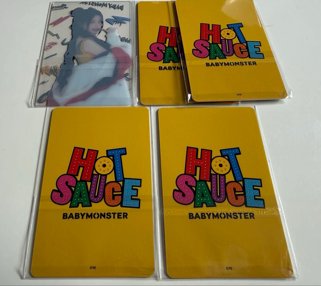 【公式】BABYMONSTER アサ トレカ5枚セット