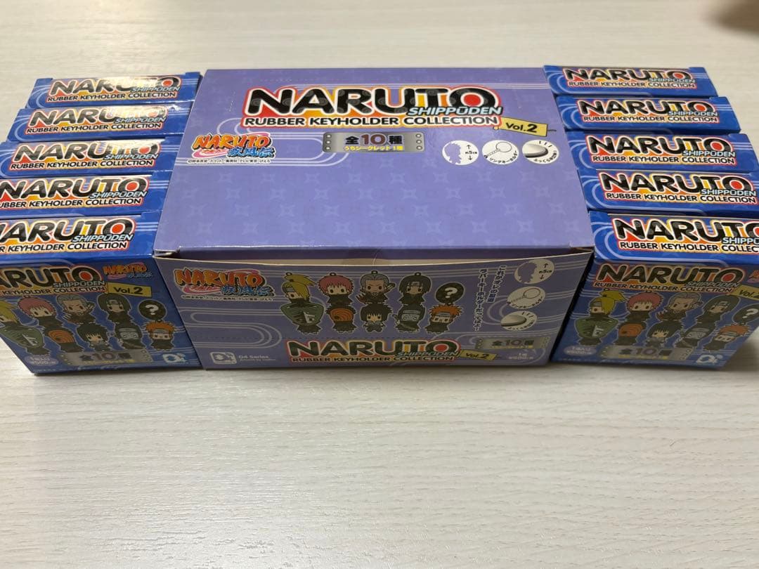 ナルト 暁 ラバーストラップ コンプリート