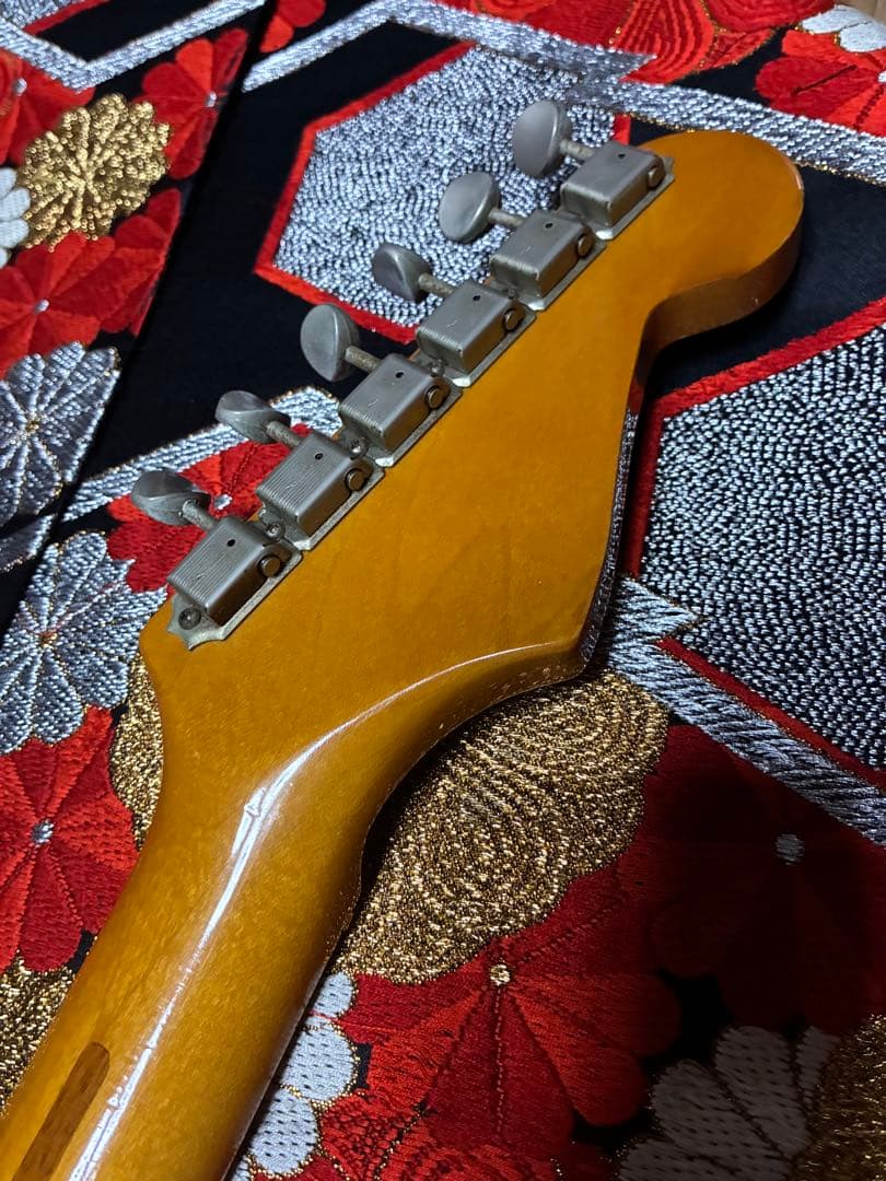 FERNANDES 左利き用 ストラトタイプ 1980年代 日本製 サンバースト