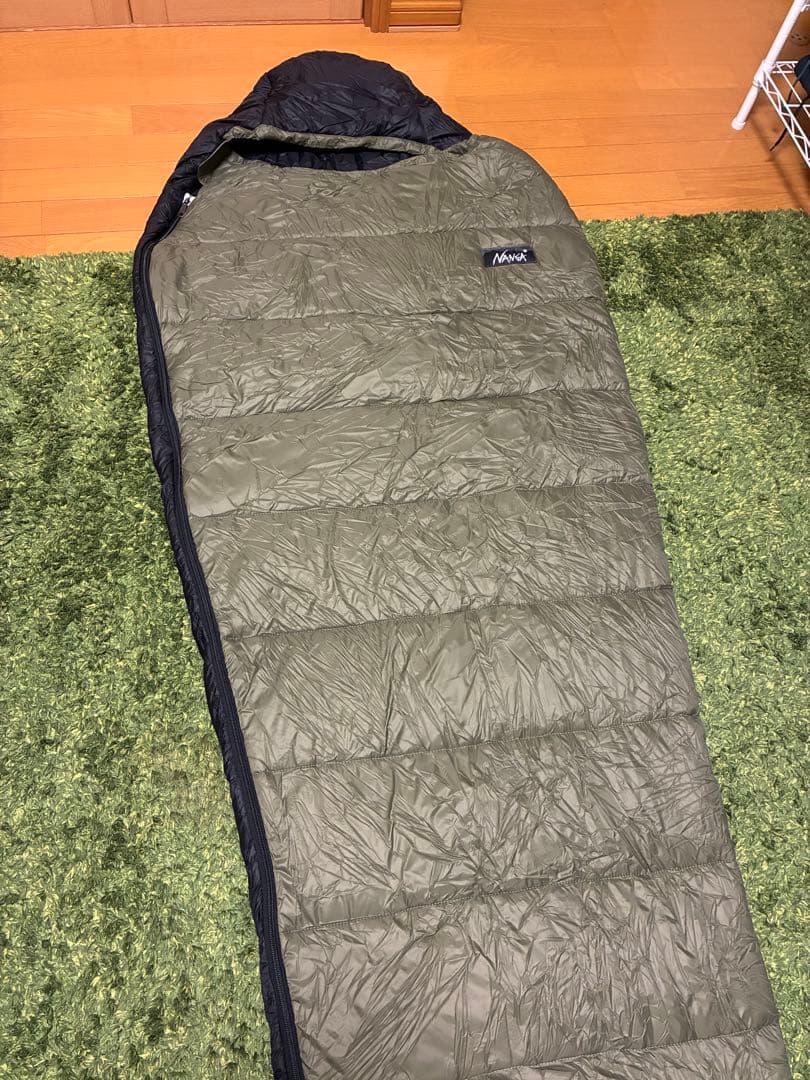 k*1様 新品ナンガNANGA シュラフ寝袋　600regular キャンプ用