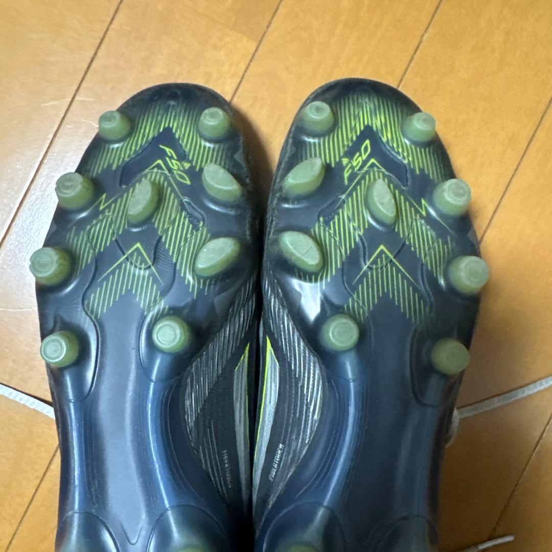 F50 サッカーシューズ ブラック/イエロー