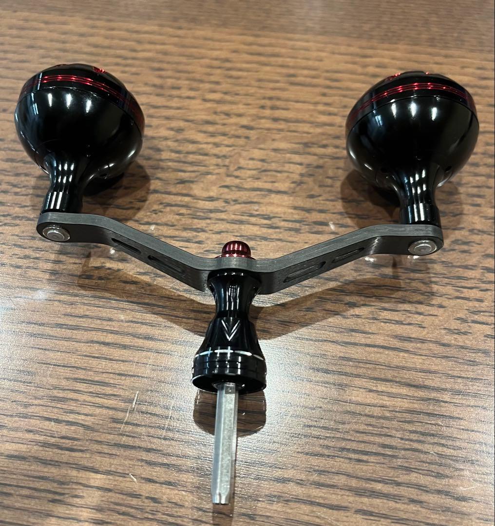 ゴメクサス カーボン製リールハンドル&アルミ製 パワーハンドルノブ