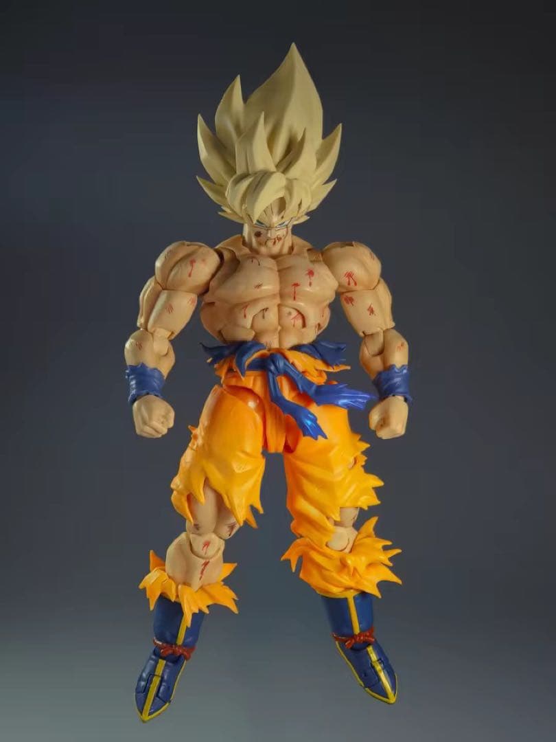 S.H.Figuarts 同サイズ 孫悟空　スーパーサイヤ人ヘッドパーツ
