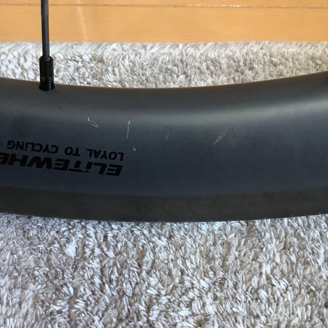 ELITEWHEELS EDGE 40リムブレーキ用前後セット リムテープ付き
