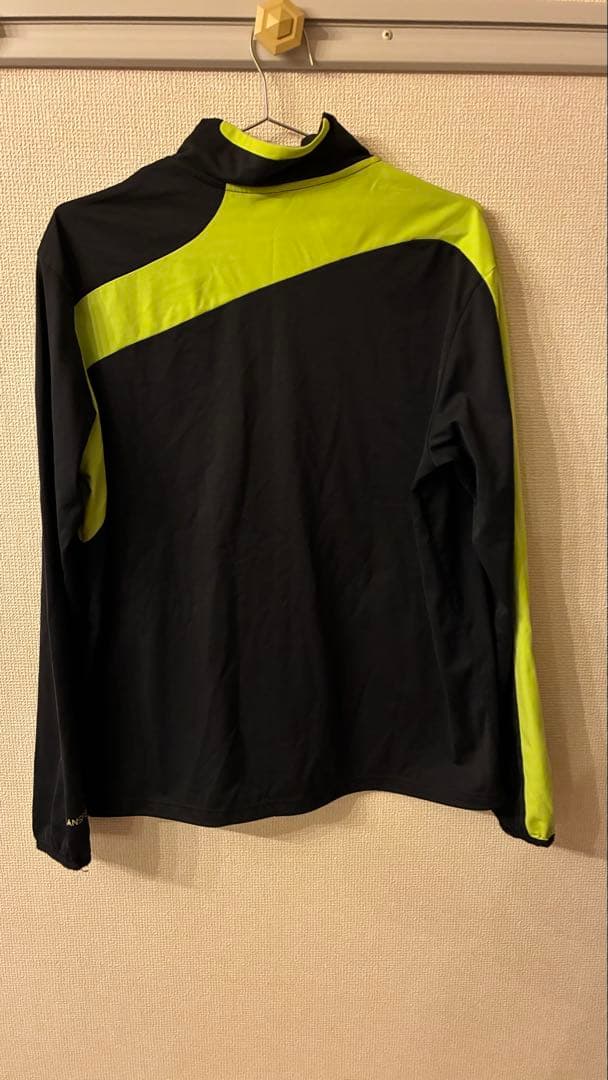 DESCENTE Move Sport ジャージ上下セット 黒/黄緑