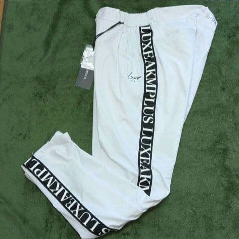 【新品】LUXEAKMPLUS サイドロゴソフトシェル スラックス Mサイズ