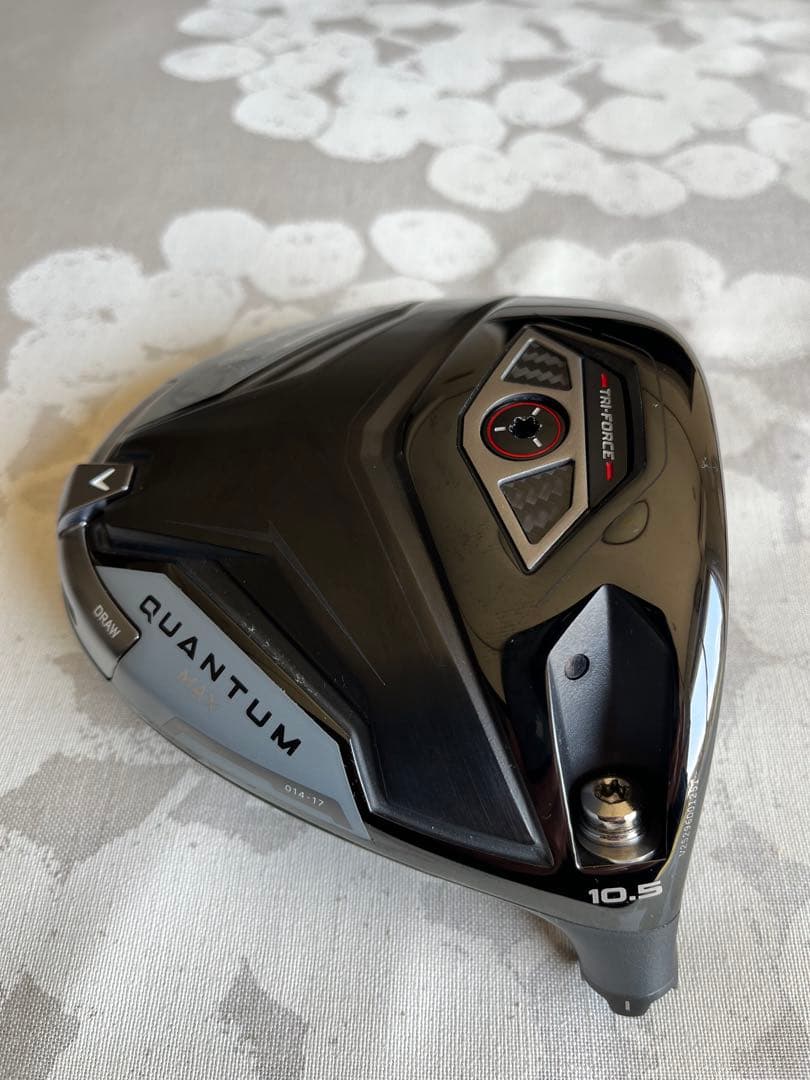 Callaway Quantum ドライバー ヘッド、ヘッドカバー、保証書付き