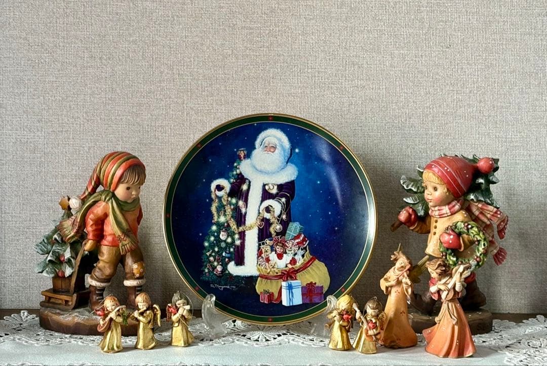 レノックス LENOX サンタクロースプレート　【Kris Kringle】
